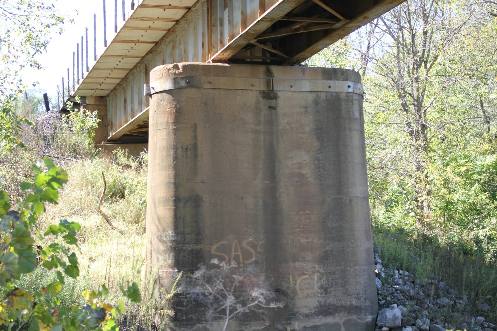 East abutment